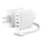 Alogic 4X100 Universal White Usb